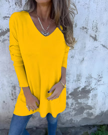 Camisa Eva | Decote em V - Delicada e Fresquinha (Algodão Premium)
