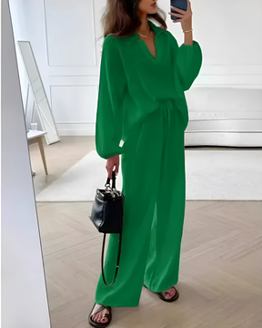 Conjunto Grace | 2 Peças - Linho Premium (Estilo Europeu)