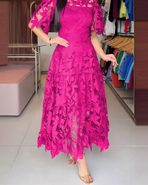Vestido Marton | Renda - Outono 2026 - (Estilo Europeu)