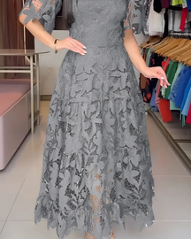 Vestido Marton | Renda - Outono 2026 - (Estilo Europeu)