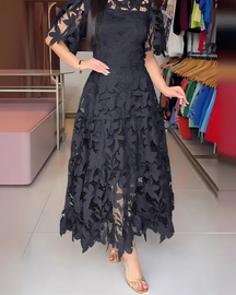 Vestido Marton | Renda - Outono 2026 - (Estilo Europeu)