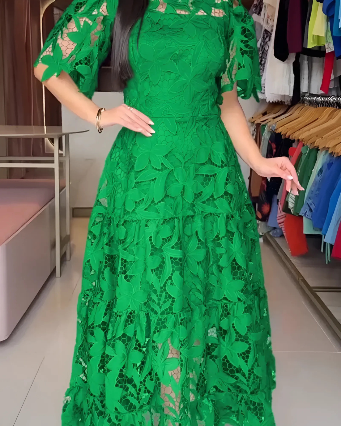 Vestido Marton | Renda - Outono 2026 - (Estilo Europeu)