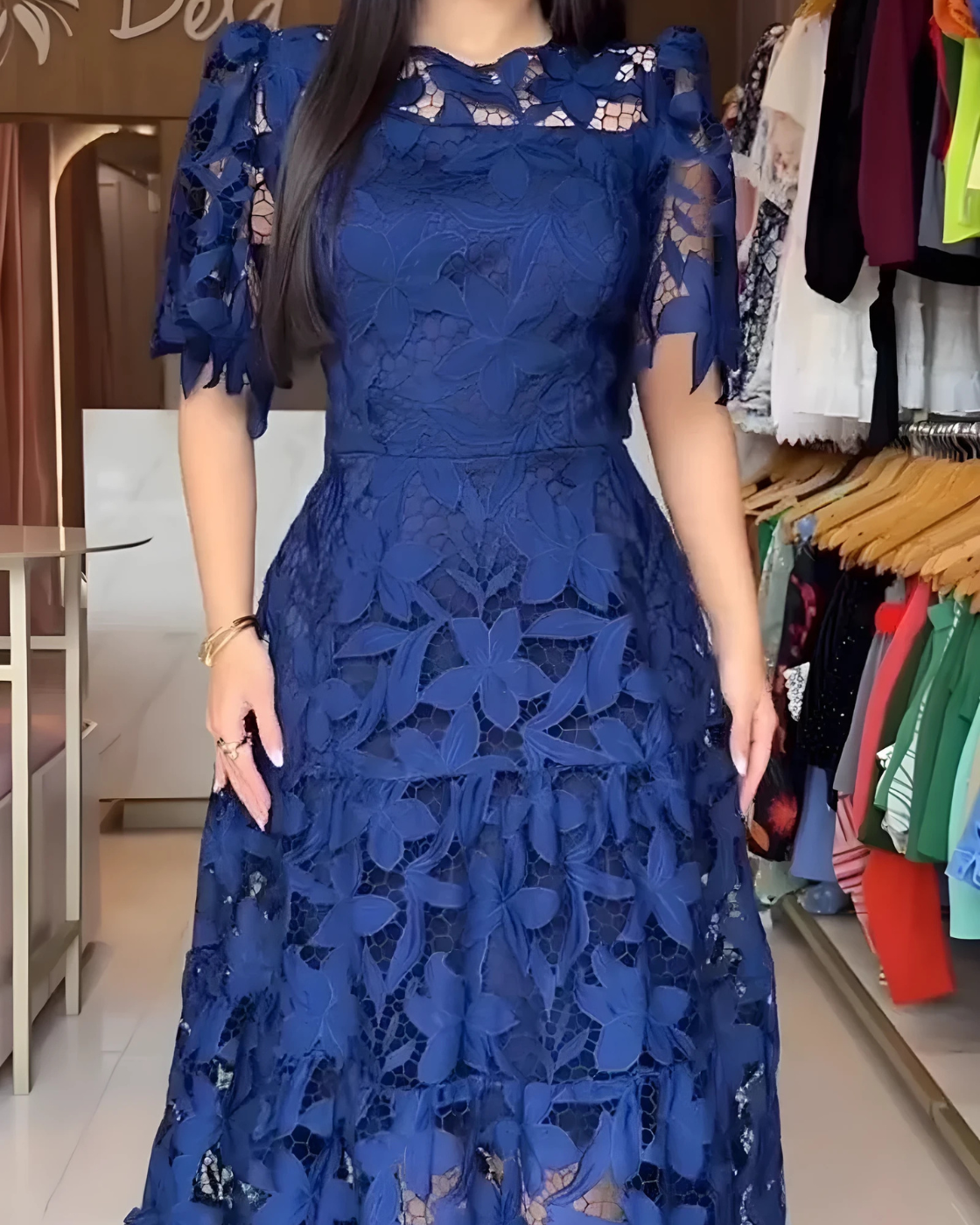 Vestido Marton | Renda - Outono 2026 - (Estilo Europeu)